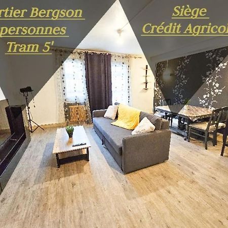 Le Bergson 3 Chambres Stationnement Gratuit Saint-Etienne  Bagian luar foto